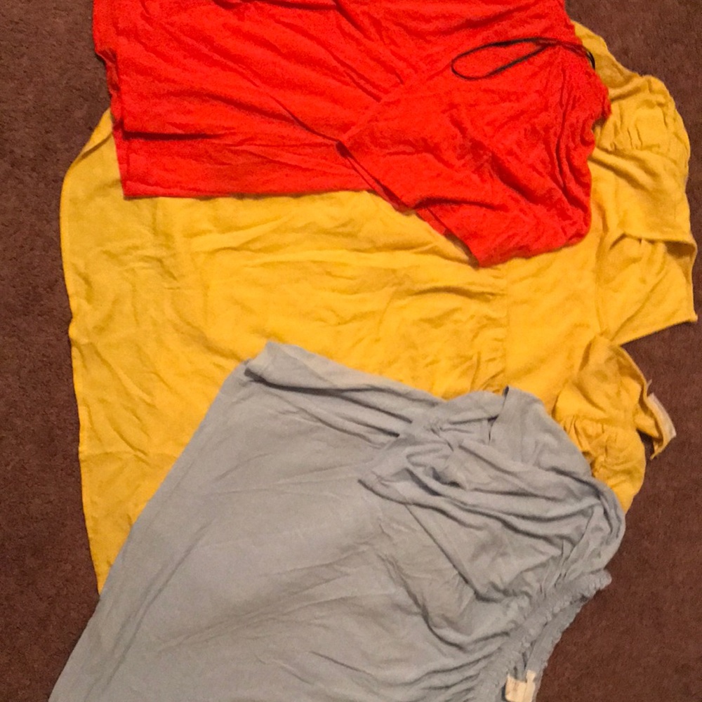 3 shirts